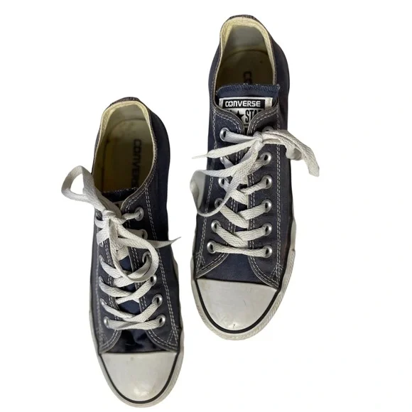 Converse Blue Sneakers Size 9 - Picture 2 of 6